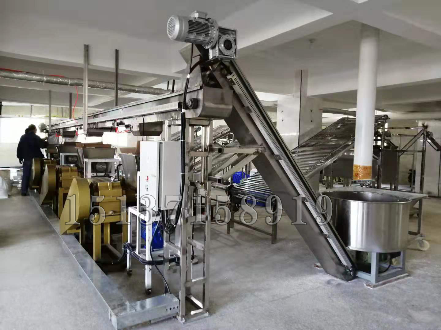 全自動米線機安裝現場